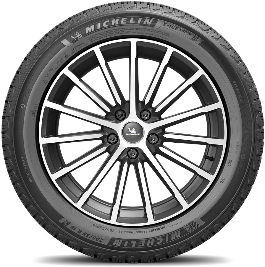 Larger sidewall view of tire