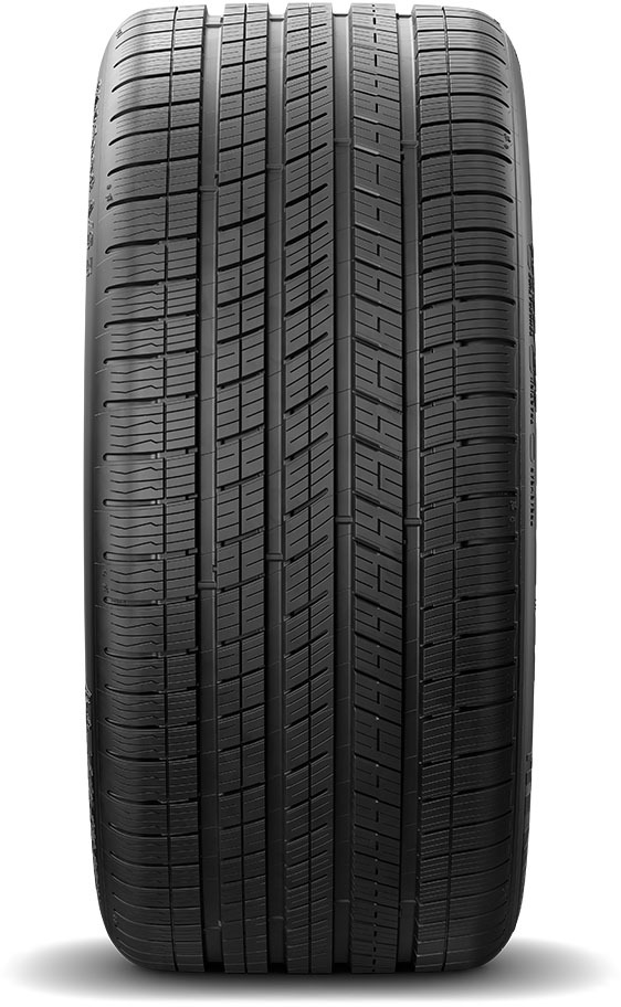 Larger front view of tire