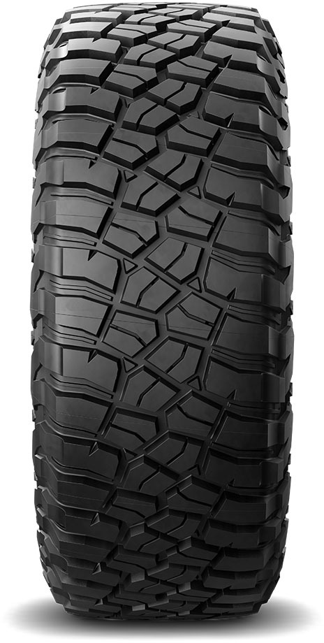Larger front view of tire