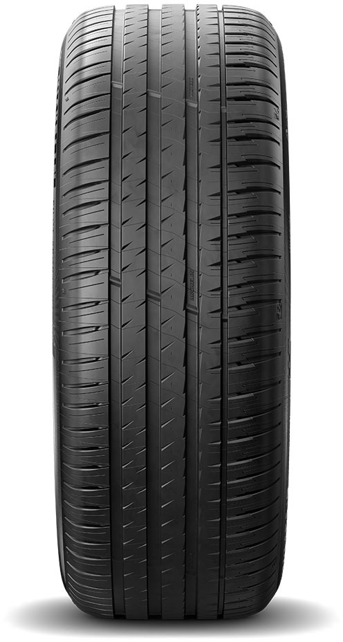 Larger front view of tire