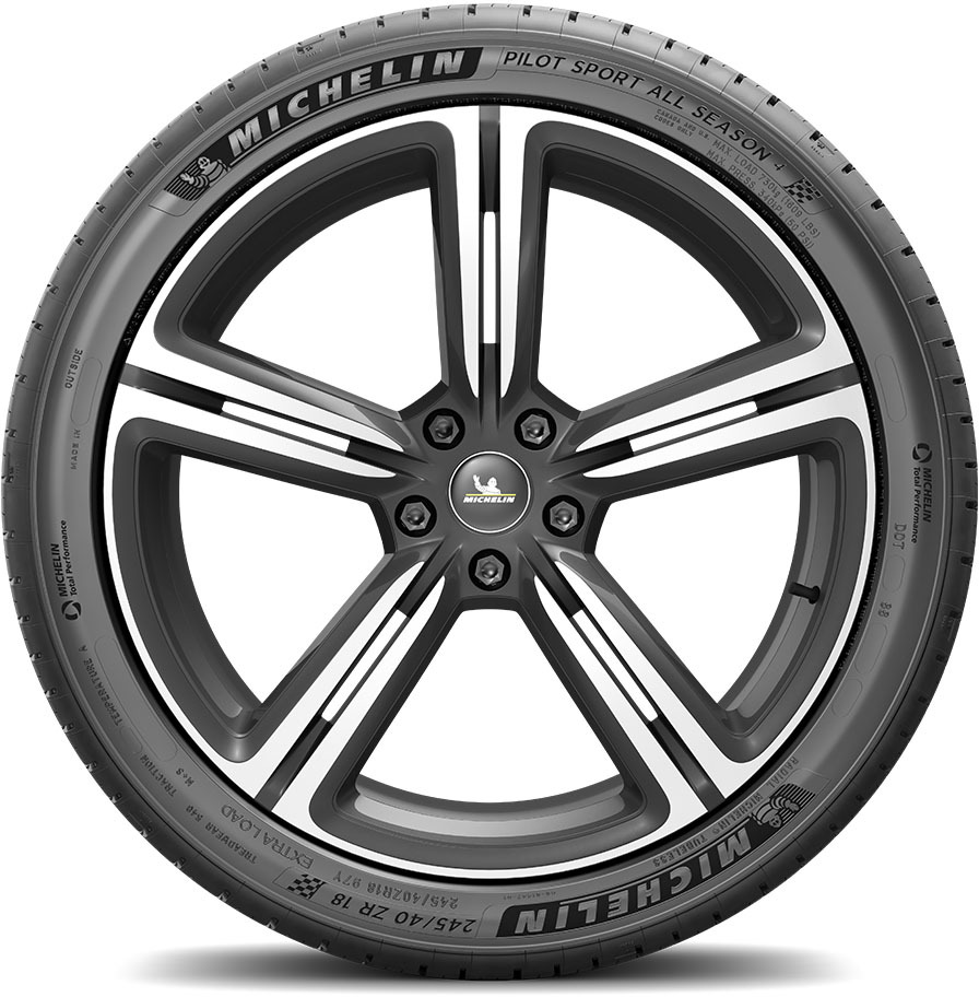 2 of 4 Open larger sidewall view of tire