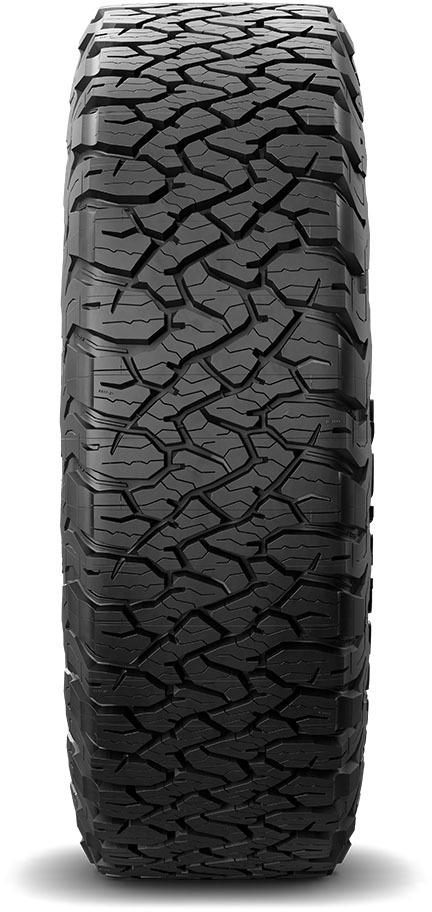 Larger front view of tire