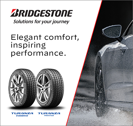 Bridgestone Turanza EverDrive and Turanza Prestige tires.