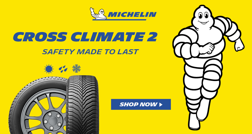 Michelin. Cross Climate 2. Safety made to last. Shop now, Opens a dialog.