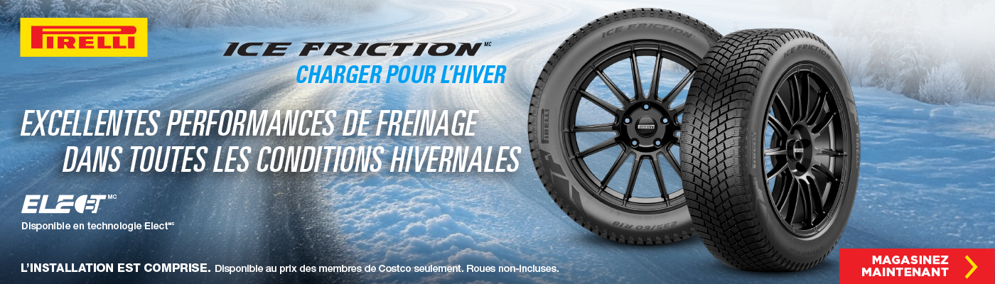 Pirelli Ice Friction pneus. Magasinez Maintenant.