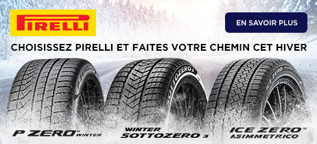 Choisissez Pirelli et faites votre chemin cet hiver.