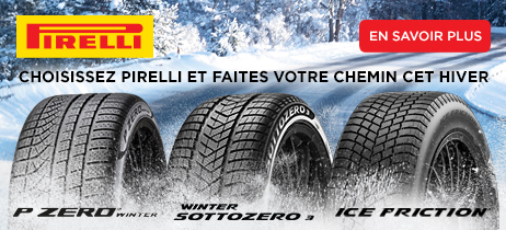 Choisissez Pirelli et faites votre chemin cet hiver.