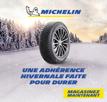 Michelin. Une adhérence hivernale faite pour durer. Magasinez Maintenant.