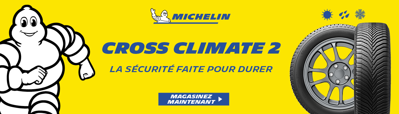 Michelin. Cross Cilmate 2. La sécurité faite pour durer. Magasinez Maintenant.