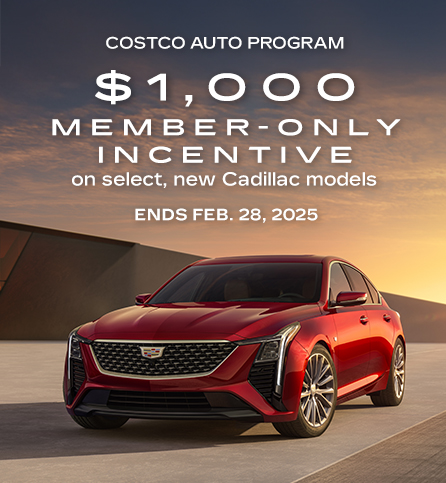 Member-only incentives on select vehicles. Ending Feb 28, 2025.