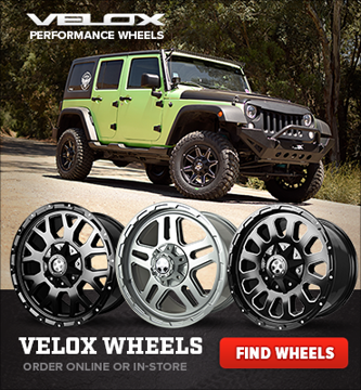 Velox Performance wheels.