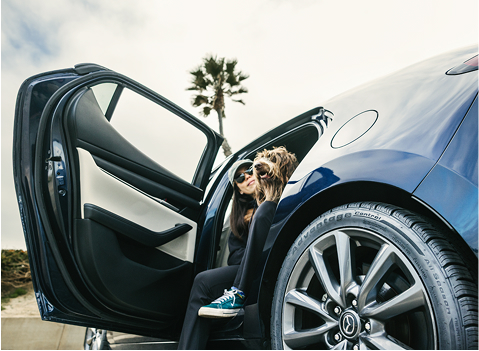 BFGoodrich Advantage Control Tire installed on a vehicle