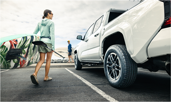 BFGoodrich Advantage Control HT Tire on dry pavement